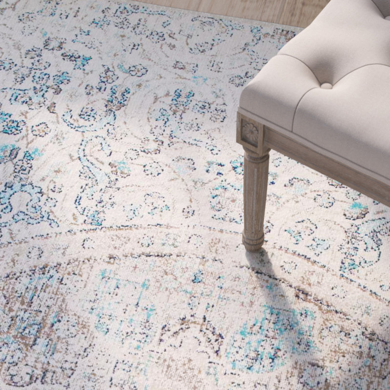 Asher Oriental Indoor Rug, Rectangle 4' x 6'