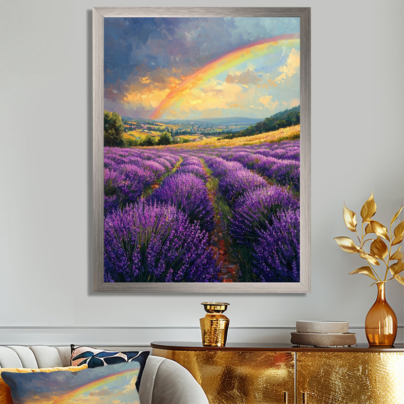 Inshaal - paysages, art mural, Argent argent, H 32 po x l 24 po, Reproduction encadrée d'une seule photo
