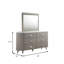 Commode contemporaine Aldridge, gris clair