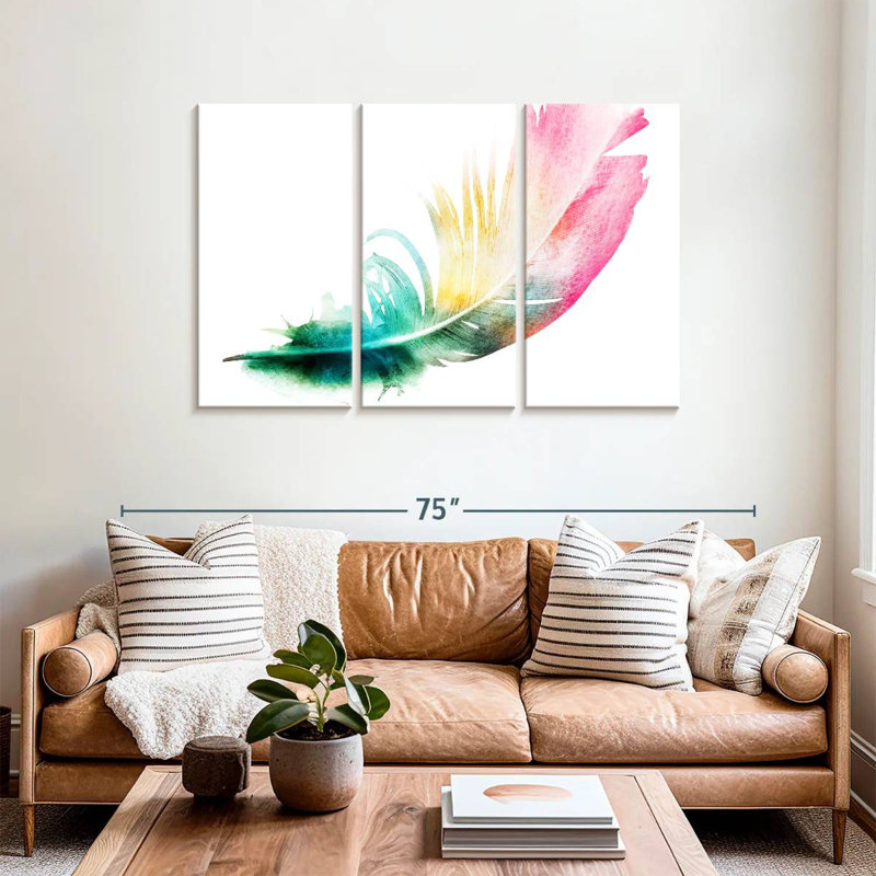 Kerner Prismatic Feather, 36" H x 57" W