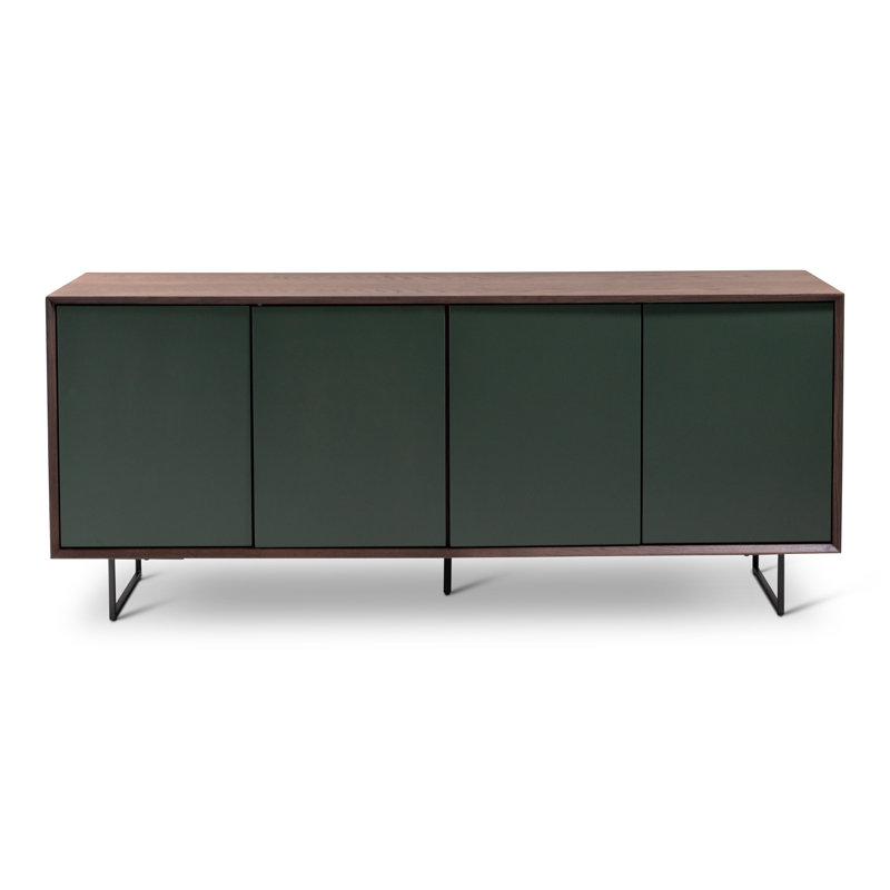 Quadrum Lacquered Buffet Damasco/Branco, Floresta