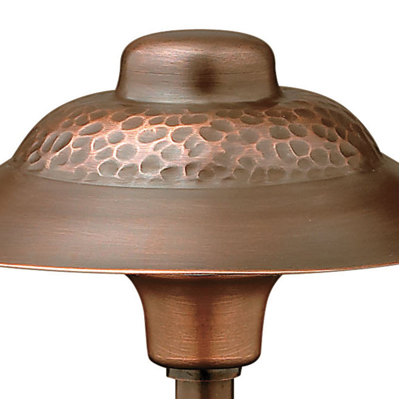 Essence Olde Copper LED Pathway Light with Frosted Shield