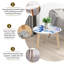 Ensemble de 2 tables basses gigognes Triangle