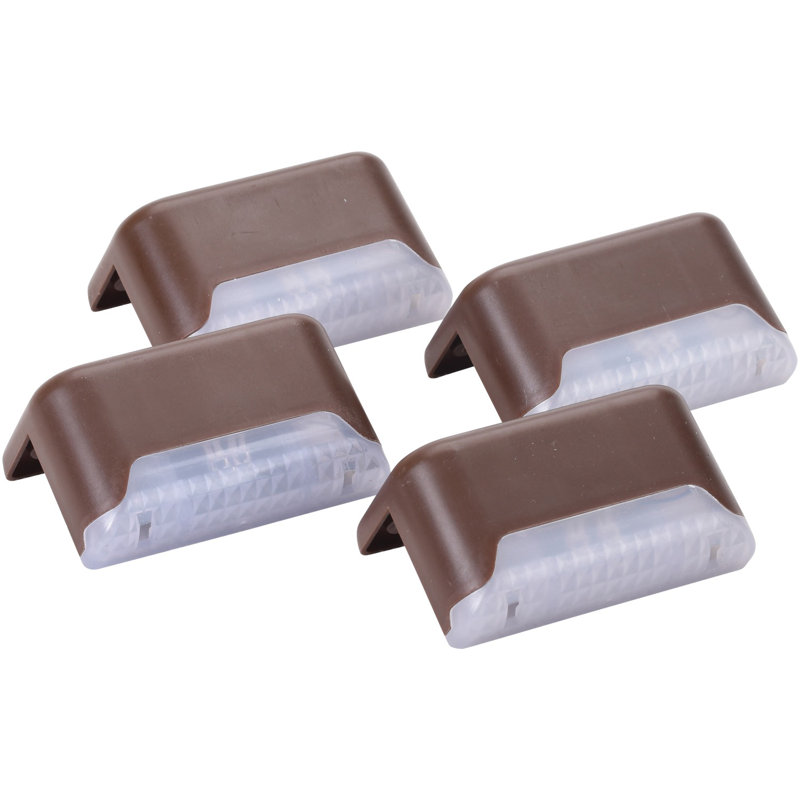 Bronze Integrated LED Step Light Pack