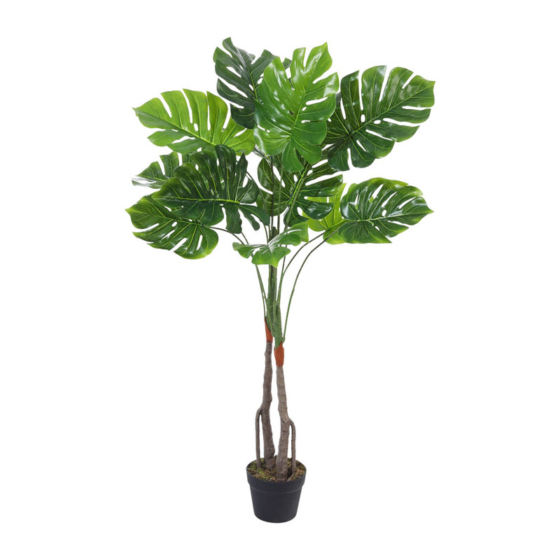 Camonte 120cm Lifelike Plant: No Care & Fade-Free Decor