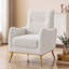 Fauteuil à oreilles haut dossier, siège extra profond, poche latérale, pieds en métal doré-858918346-865518092