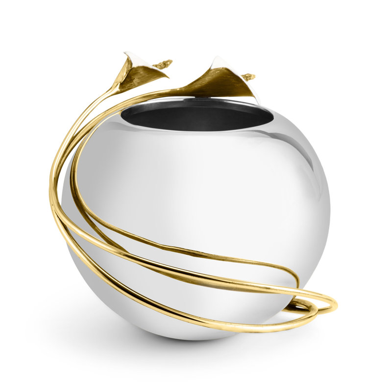 Calla Lily 5" Rose Bowl Vase
