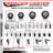 4-Piece Polyurethane Caster Set-88884300