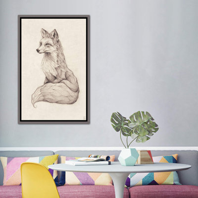 «Vulpes Vulpes II» par Mike Koubou - impression d'art graphique