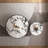 Simple round microcrystalline stone coffee table-104132839