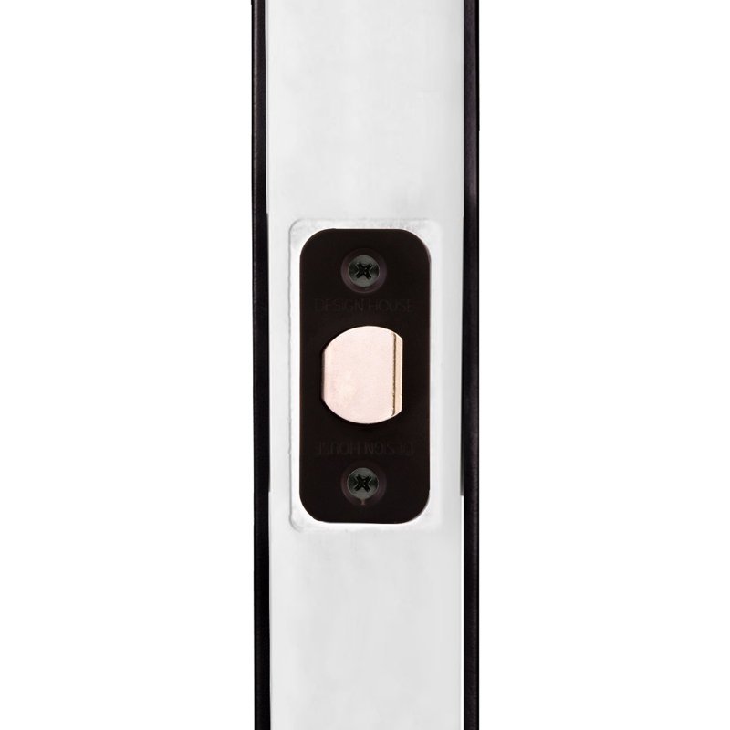 2-Way Adjustable Passage Corner Latch, Black