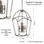 Lustre géométrique à 4 lumières Maughan-26963064