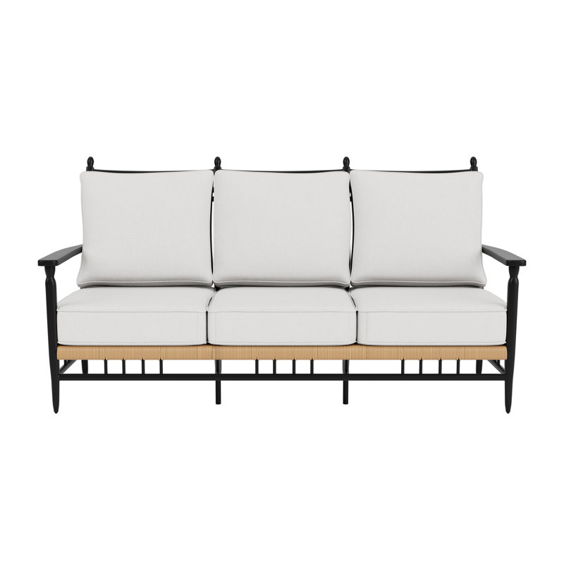 Low Country Outdoor 3 - Seat Patio Sofa, Delicate Botanical Sage