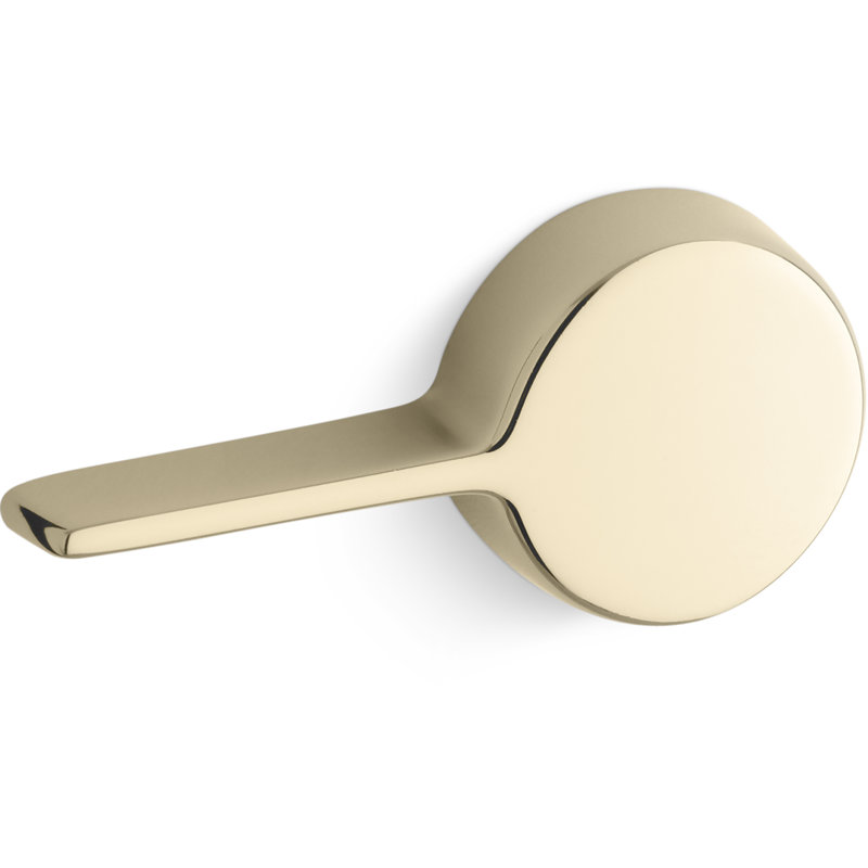 Kelston Left-Hand Trip Lever, Or éclatant de style français