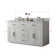 Arrthor 60'' Double Bathroom Vanity with Quartz Top