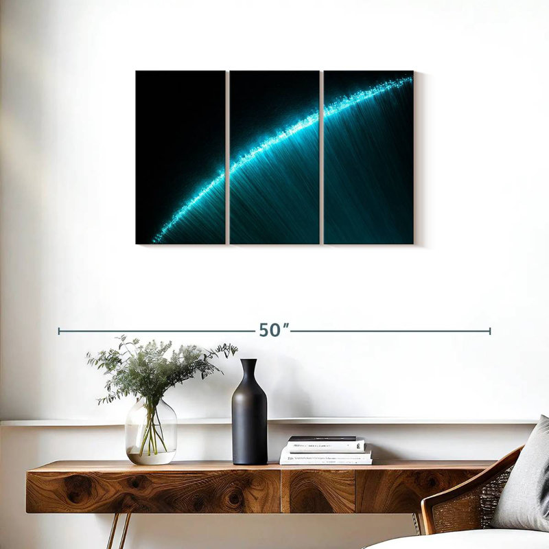 Optical Fibers, 20" H x 33" W