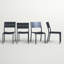 Chaise d'appoint de patio empilable Brighton