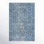 Tapis bleu marine / gris clair Avira-991786249