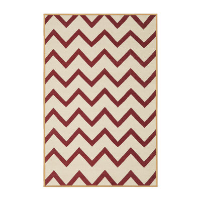 Tapis brun/beige contemporain