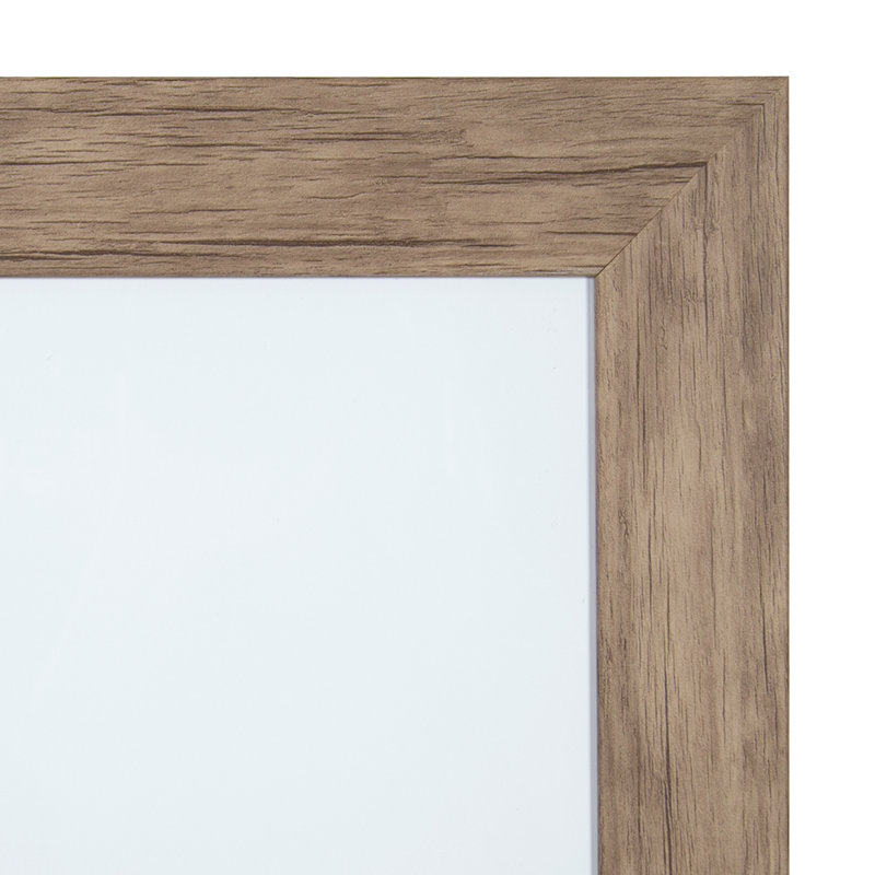 Tableau magnétique effaçable mural Beatrice, Brun rustique, 27 po x 18 po