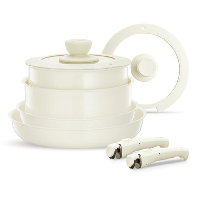 4 - Piece Non-Stick Aluminum Cookware Set