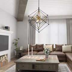 Geometric Mid-Century Modern Chandeliers You'll Love