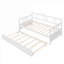 Lit de jour pour lit simple extra gigogne en bois massif avec lit gigogne escamotable-129384493