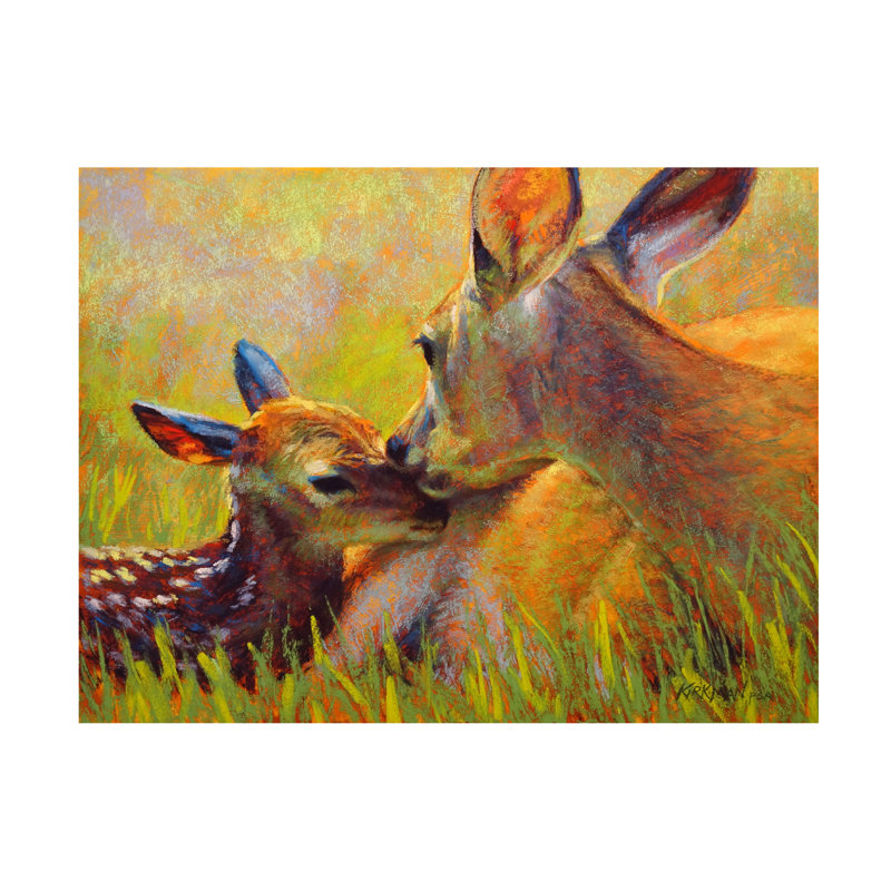 Art mural sur toile tendue - «Newborn II» par Rita Kirkman pour décoration de salon, de chambre à coucher ou de bureau - 18 x 24