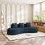 Canapé modulaire incurvé moderne à 5 places New Arrivage pour un salon, un appartement et une décoration intérieure confortable et élégant-1939717051