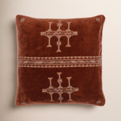 Veola Cotton Throw Pillow
