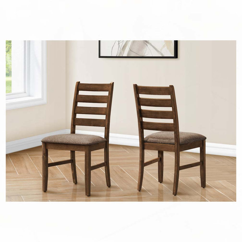 Chaise rembourrée, Cerisier