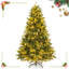 6' H Lighted Artificial Christmas Tree