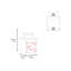 Meuble-lavabo de salle de bain H26 "avec lavabo et 1 porte-938889681