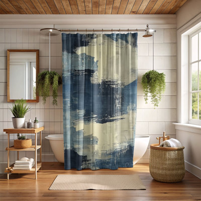 Rideau de douche Blue Streams - Premium