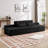 Convertible 3 in 1 Sleeper Sofa and Sectional Sofa with 4 Storage Space for Living Room,Corduroy Couch With 4 pillows,Corduroy-373830862