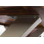 Solid Wood Top Metal Base Dining Table-64125995-64125996-64126006