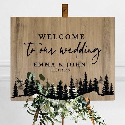 Wood Backdrops & Signs