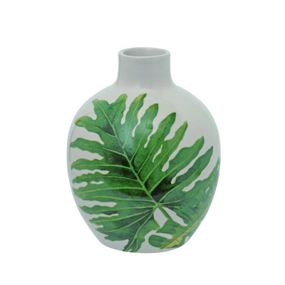 Vase à feuilles 6,5 po Dolomite