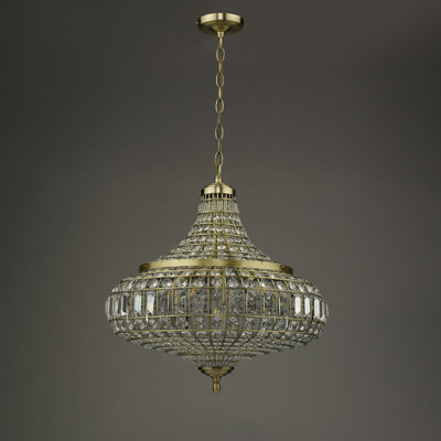 Doane 6 - Light Crystal Pendant