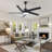 52'' Soild Wood Ceiling Fan With Light-619000983