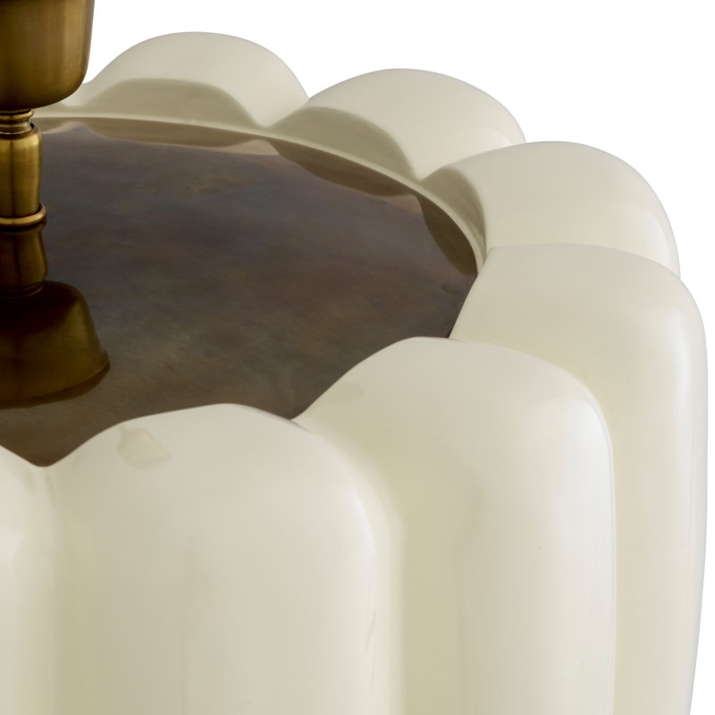 Table Lamp, Off White, Beige