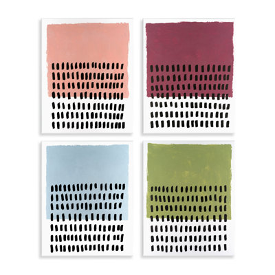  «Dots Neutral Abstracts», ensemble de plaques murales par Michael Willett