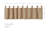 Cumberledge Stitched Burlap Tailored Window Valance-1568138659-1568138658