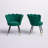 Willington Velvet Barrel Chair-1814598519