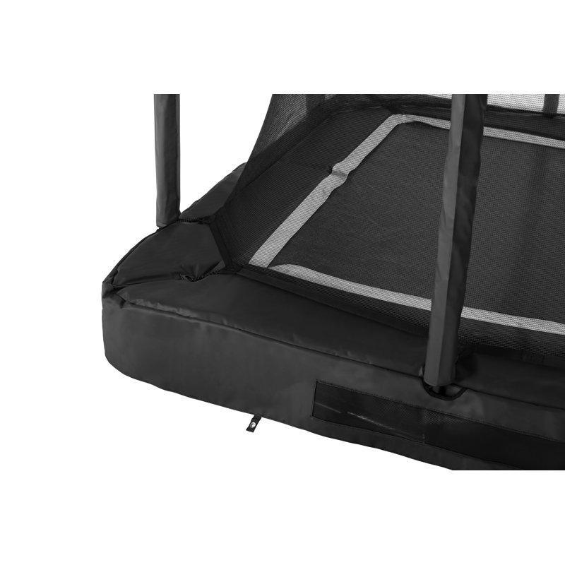 Salta Premium Ground Including Safety Net 214x153cm, Black