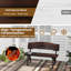 Manufactured Wood Wood Outdoor Bench
