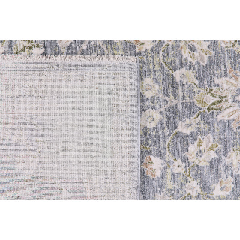 Stamey 12502-518 NAVY/IVORY/BEIGE, Runner 2'2" x 7'7"