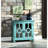 Antique Accent Chest With Pendant Pulls And Interior Shelving - Living Room Wooden Construction Door Inlays Bedroom-1908590371