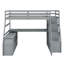 Lit mezzanine avec 7 tiroirs, 2 tablettes et un bureau-1519755410