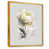 Toile avec cadre flottant or